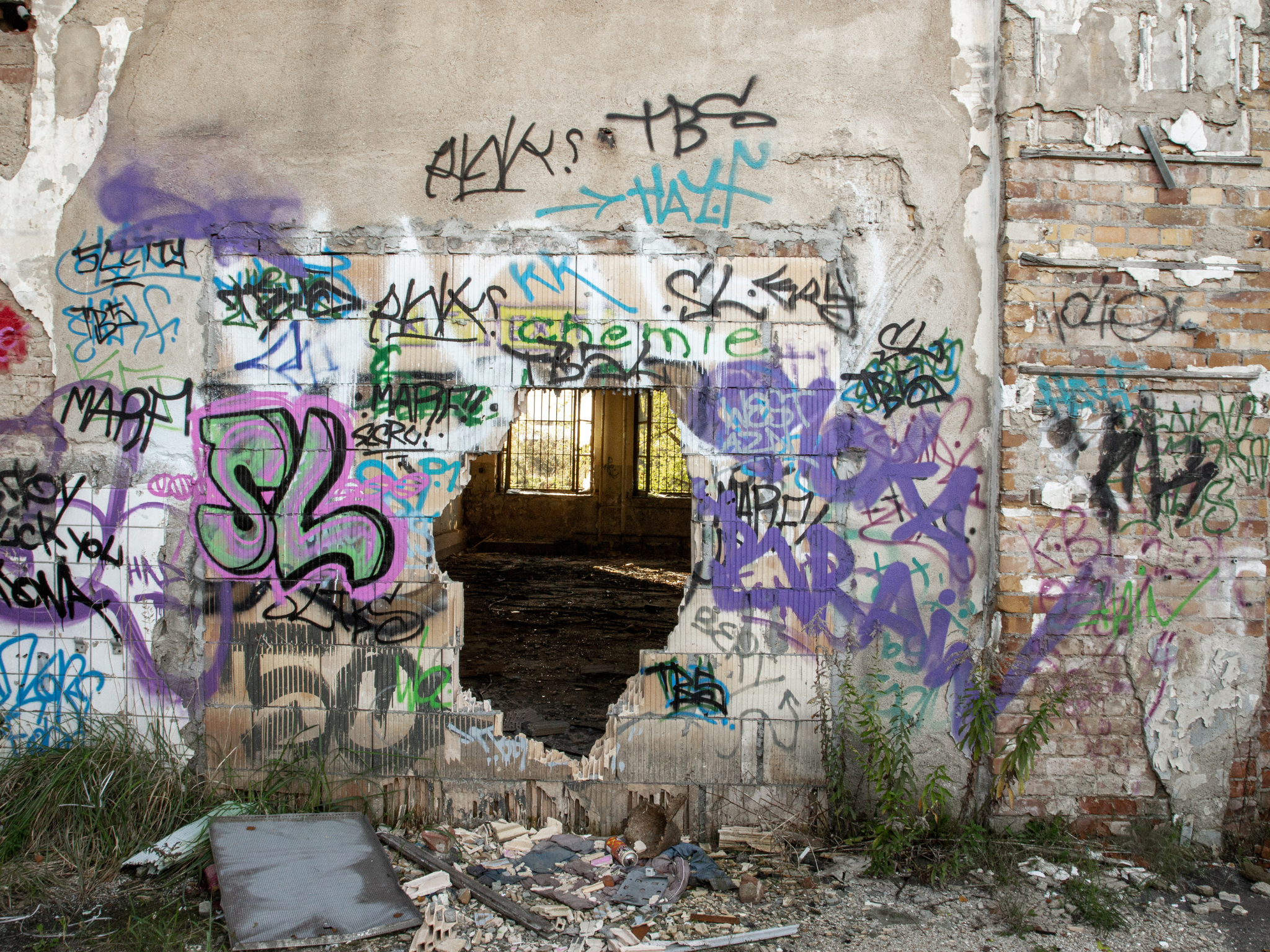 bloc beton contre vandalisme